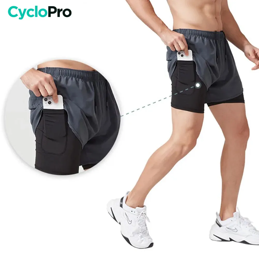 Short Running Homme - Practical  - DESTOCKAGE