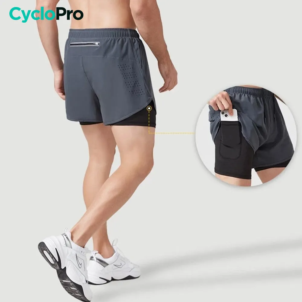Short Running Homme - Practical  - DESTOCKAGE