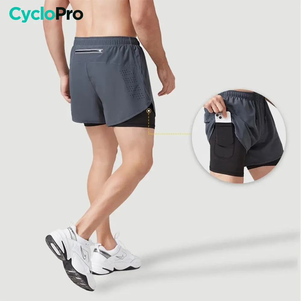 Short Running Homme - Practical  - DESTOCKAGE