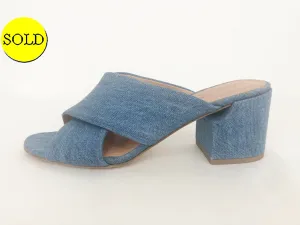 Sigerson Morrison Criss-Cross Sandal Size 8.5