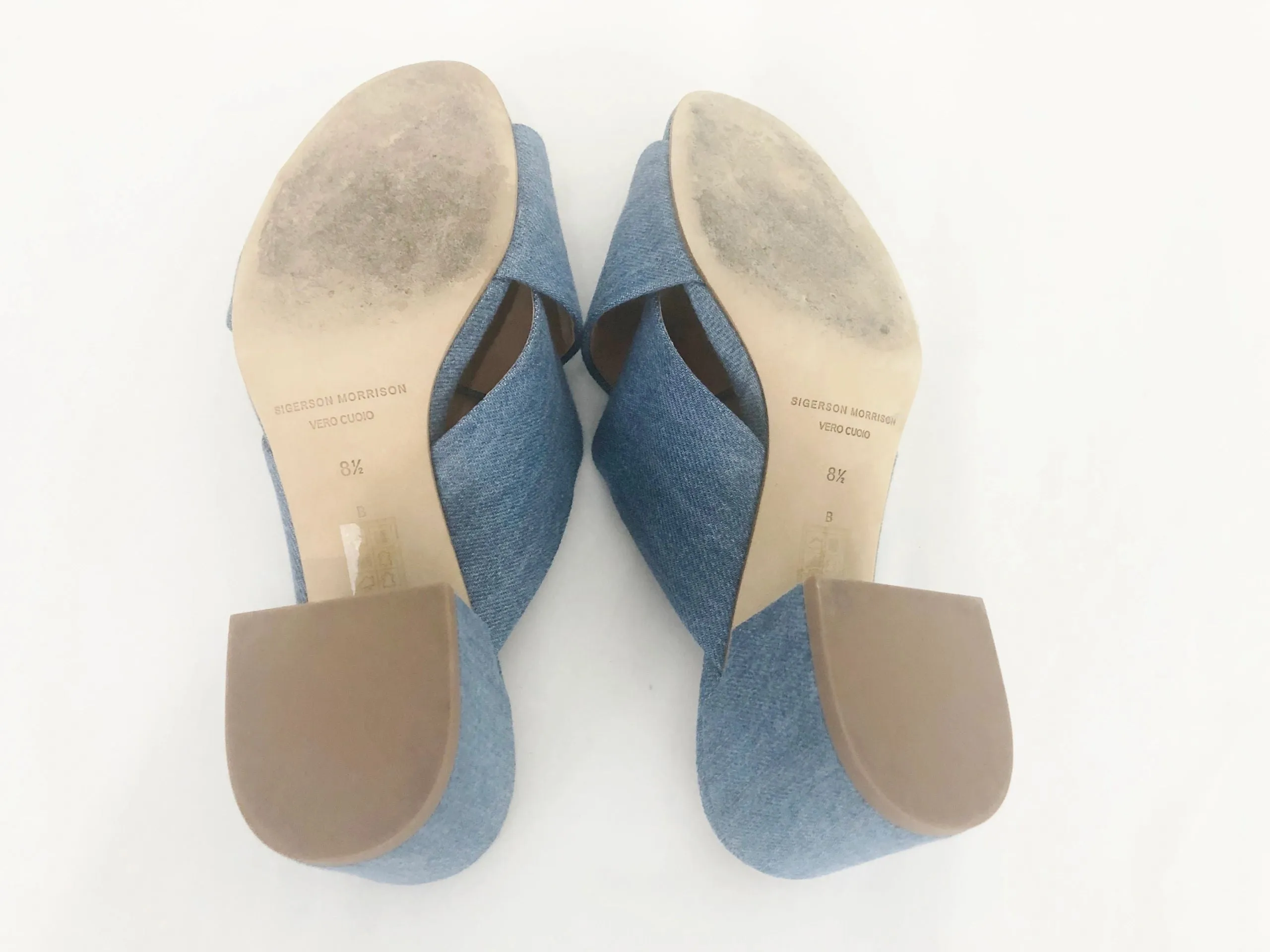 Sigerson Morrison Criss-Cross Sandal Size 8.5