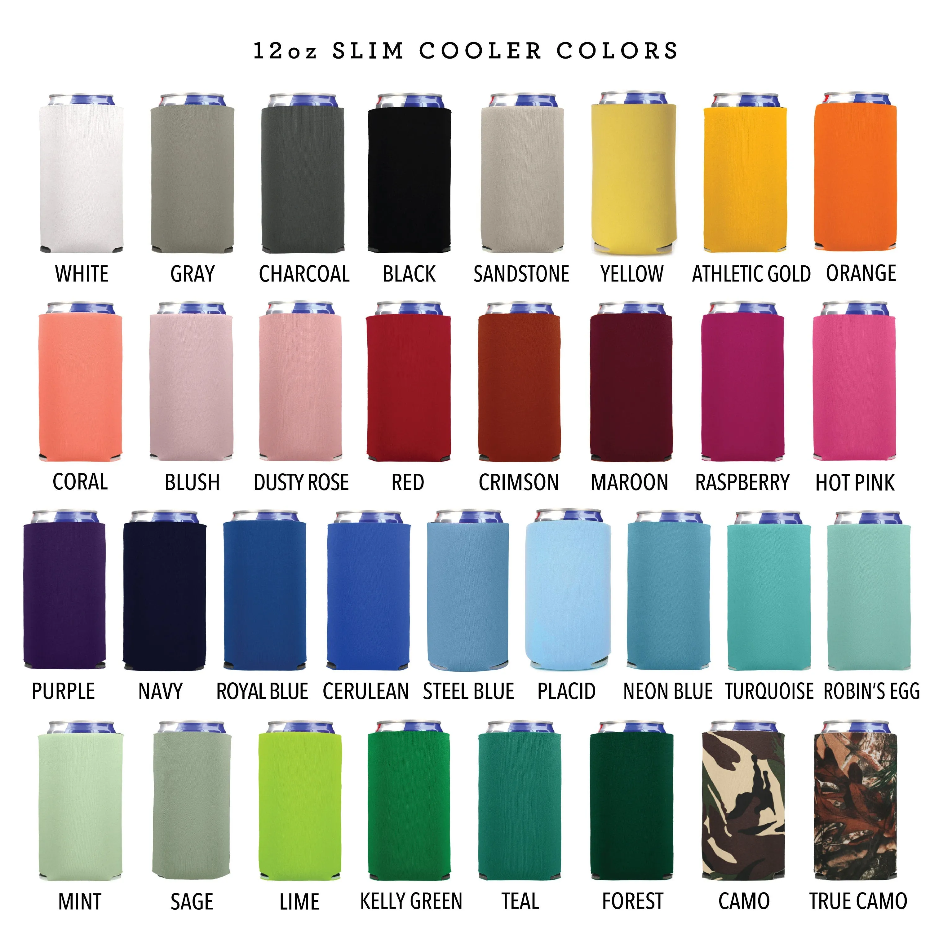 Slim 12oz Wedding Can Cooler #143S - I'll Drink to That
