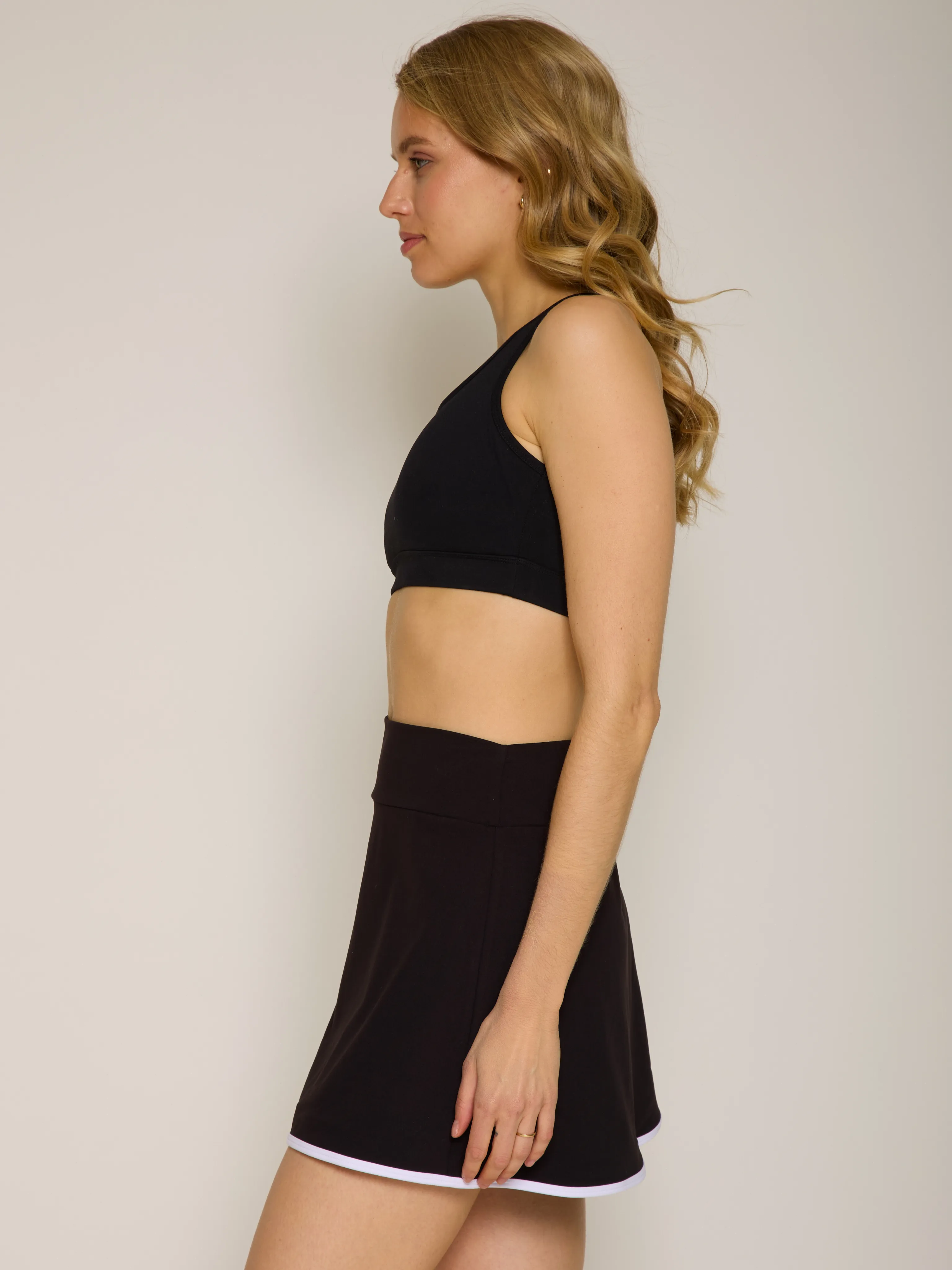 Slit Skort