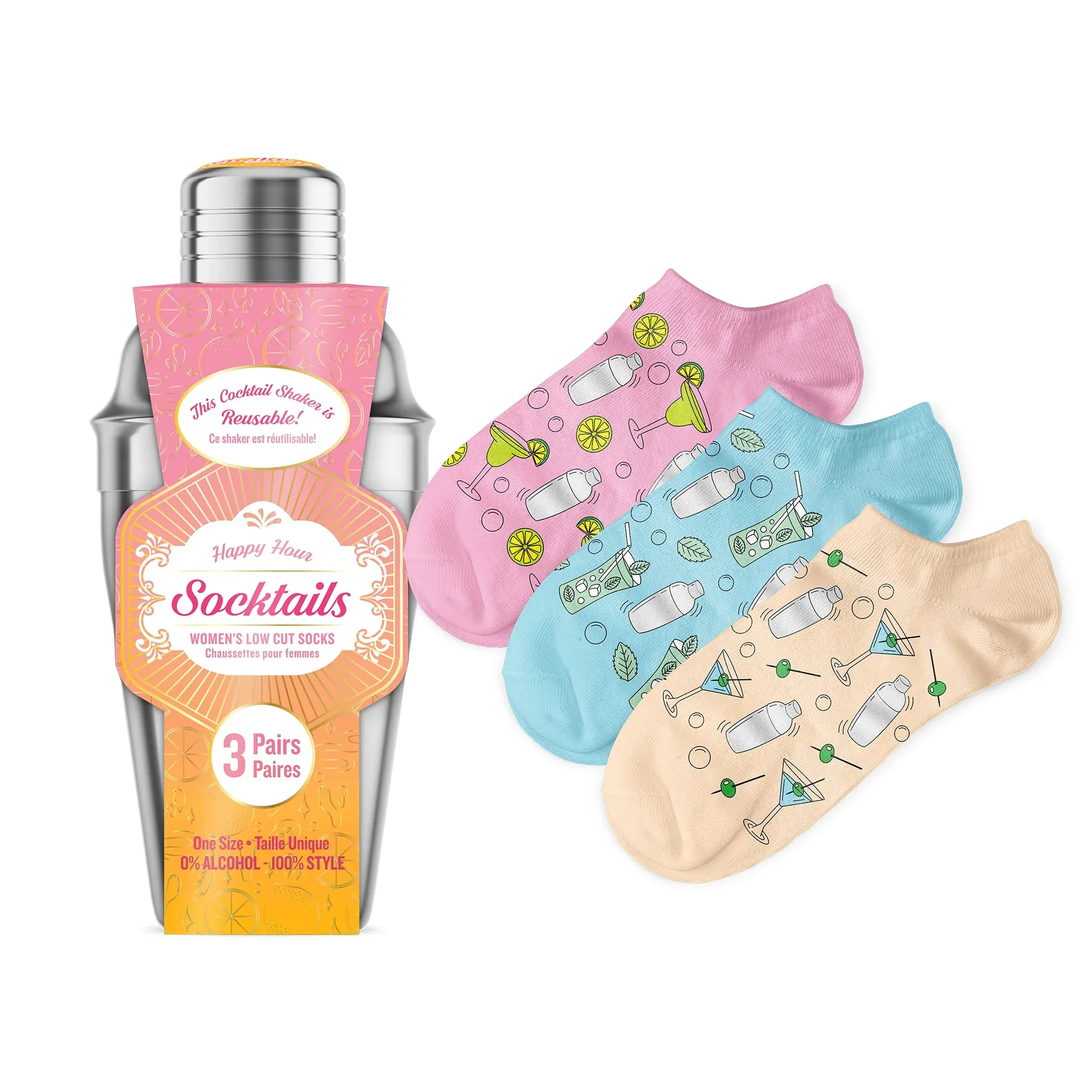 Socktail 3-Pack Women's Socks