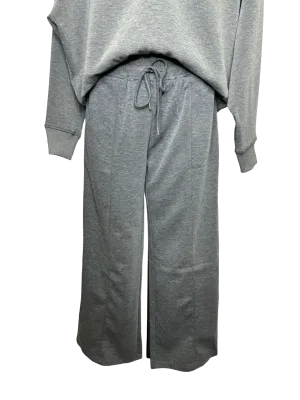 Soft Knit Drawstring Pant Charcoal