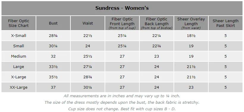 Sound Activated Fiber Optic Sundress - Bluetooth