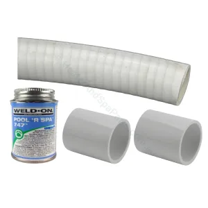 Spa Bath Pump Replacement Plumbing Kit - 40mm (48mm OD)