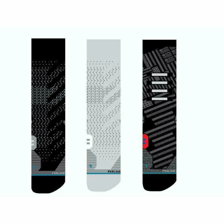 Stance Run Crew ST 3-Pack Socks