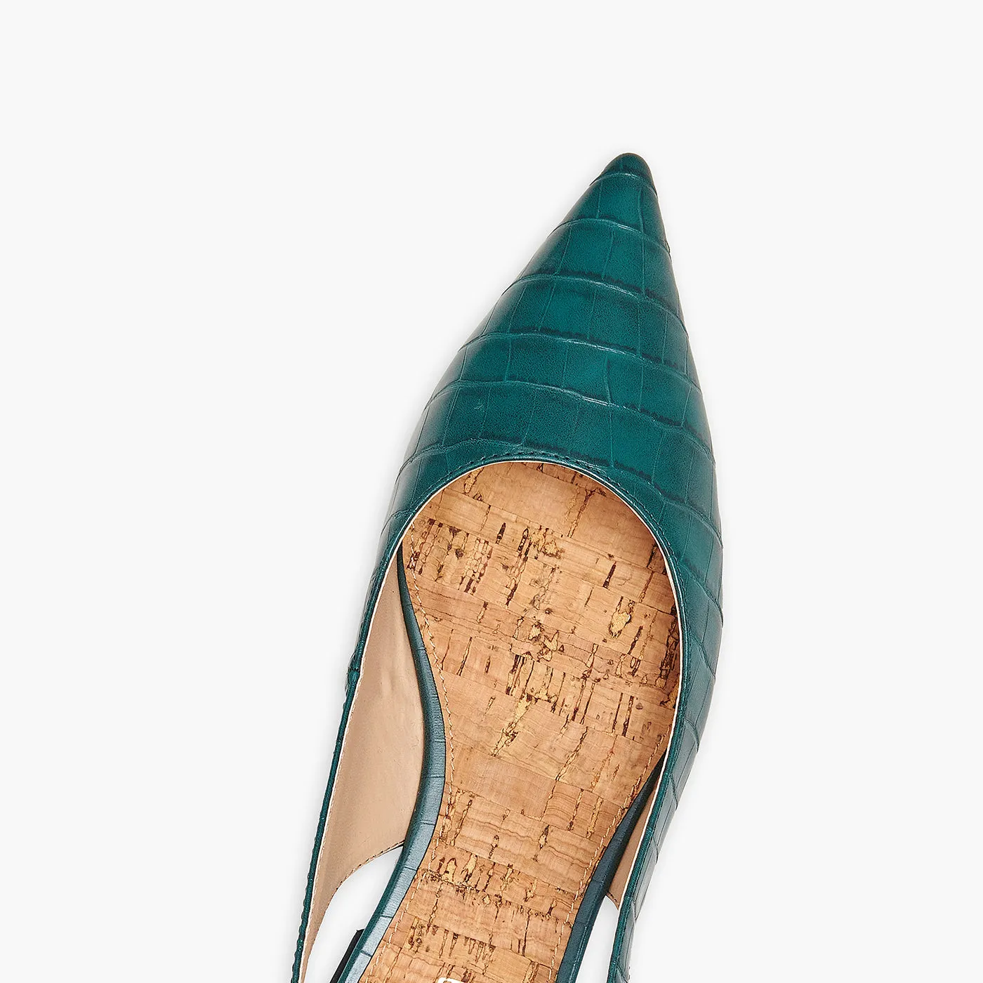Suede Sling Back Sandals