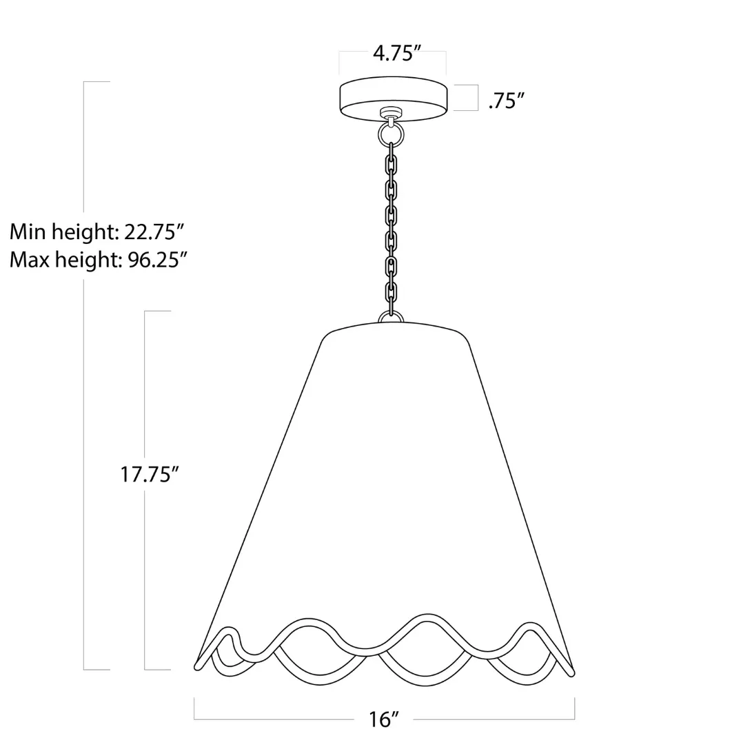 Summer Outdoor Pendant - Small