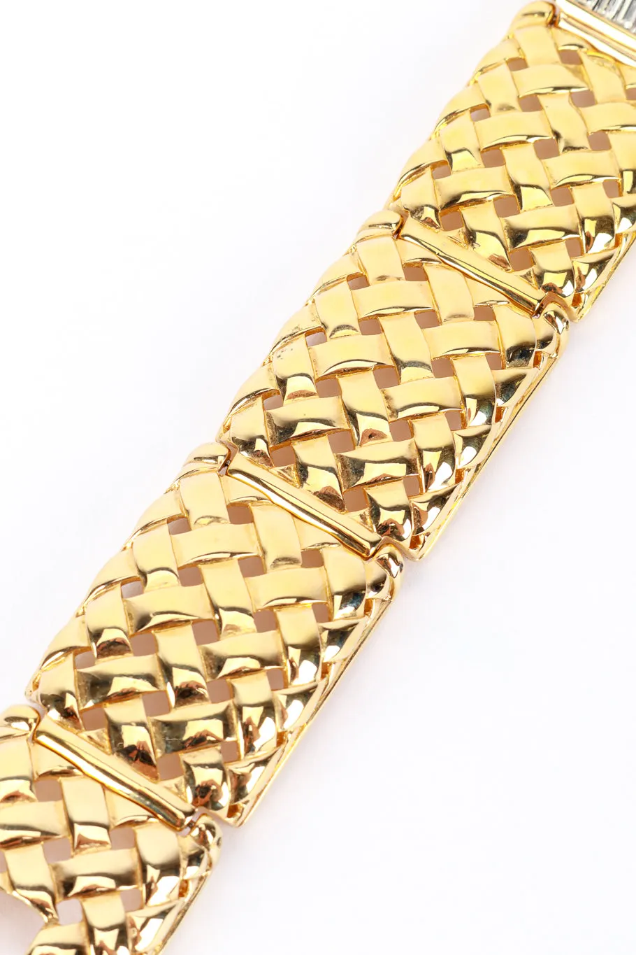 Swarovski Rhinestone Woven Choker