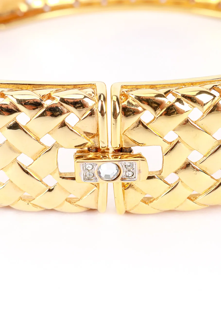 Swarovski Rhinestone Woven Choker