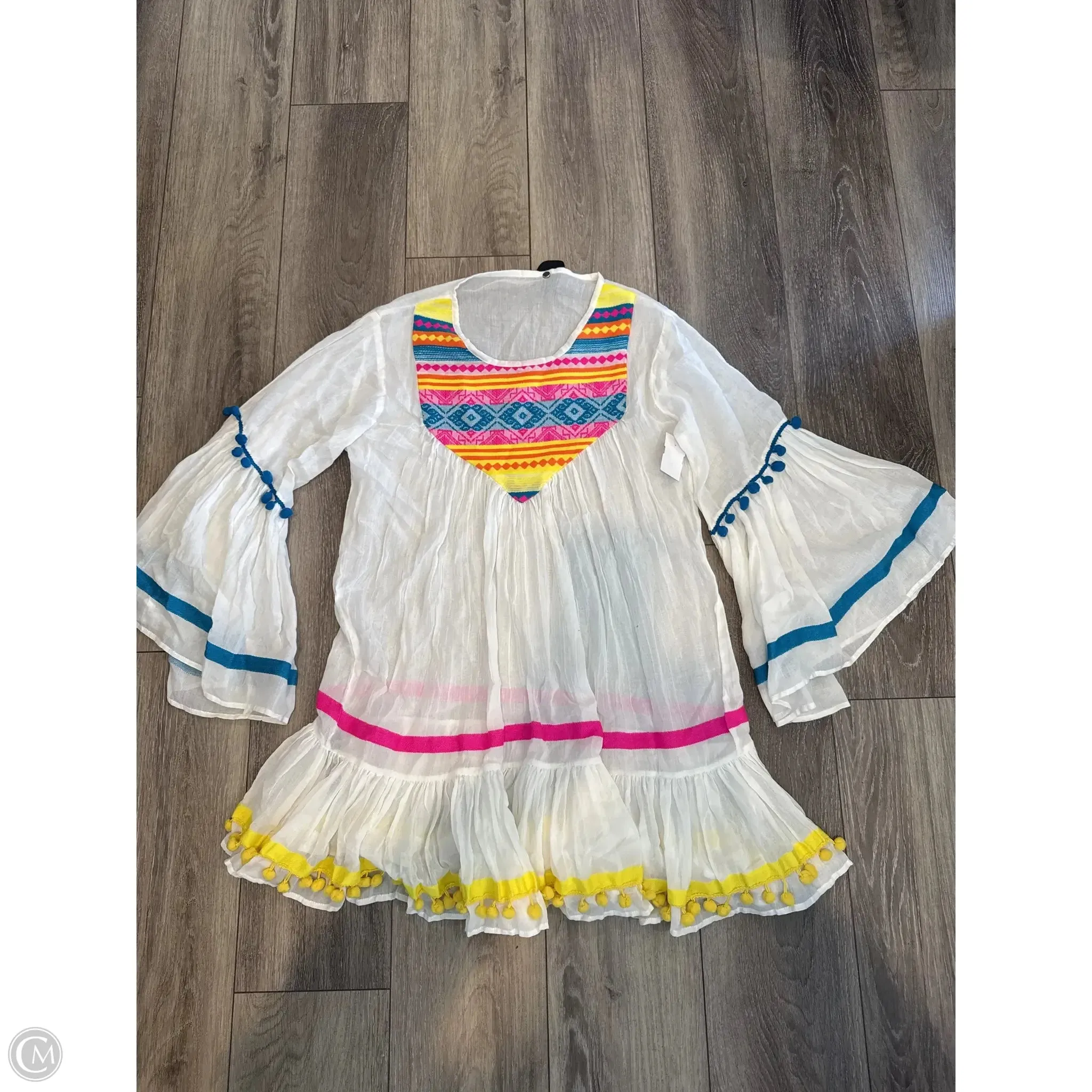 Swimwear Cover-up By Express In White, Size: Onesize