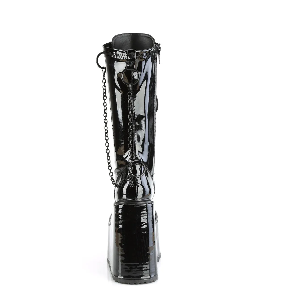 SWING-150  Black Stretch Patent