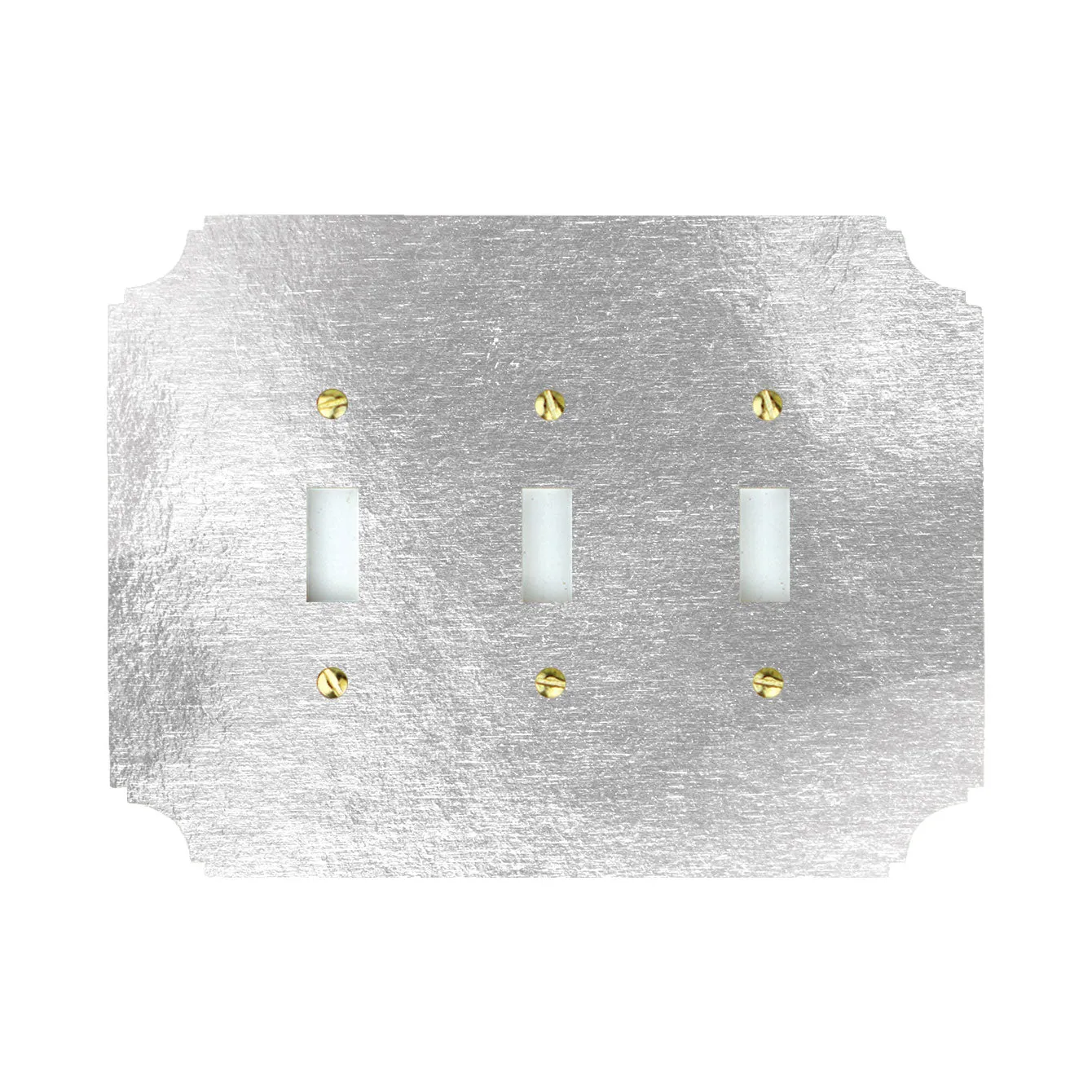 Switch Plates, Acrylic | Silvered
