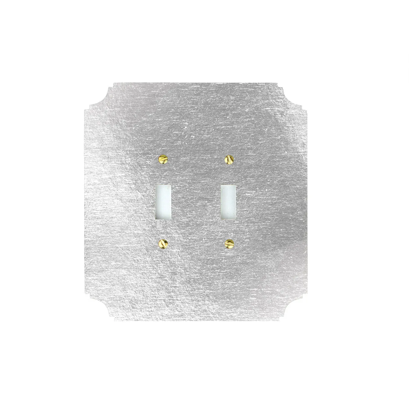 Switch Plates, Acrylic | Silvered