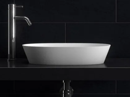 Toka Lite Rosetta - Low Sided Oval Shaped Basin - 500mm - STB01