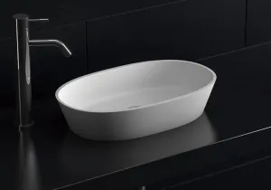 Toka Lite Rosetta - Low Sided Oval Shaped Basin - 500mm - STB01