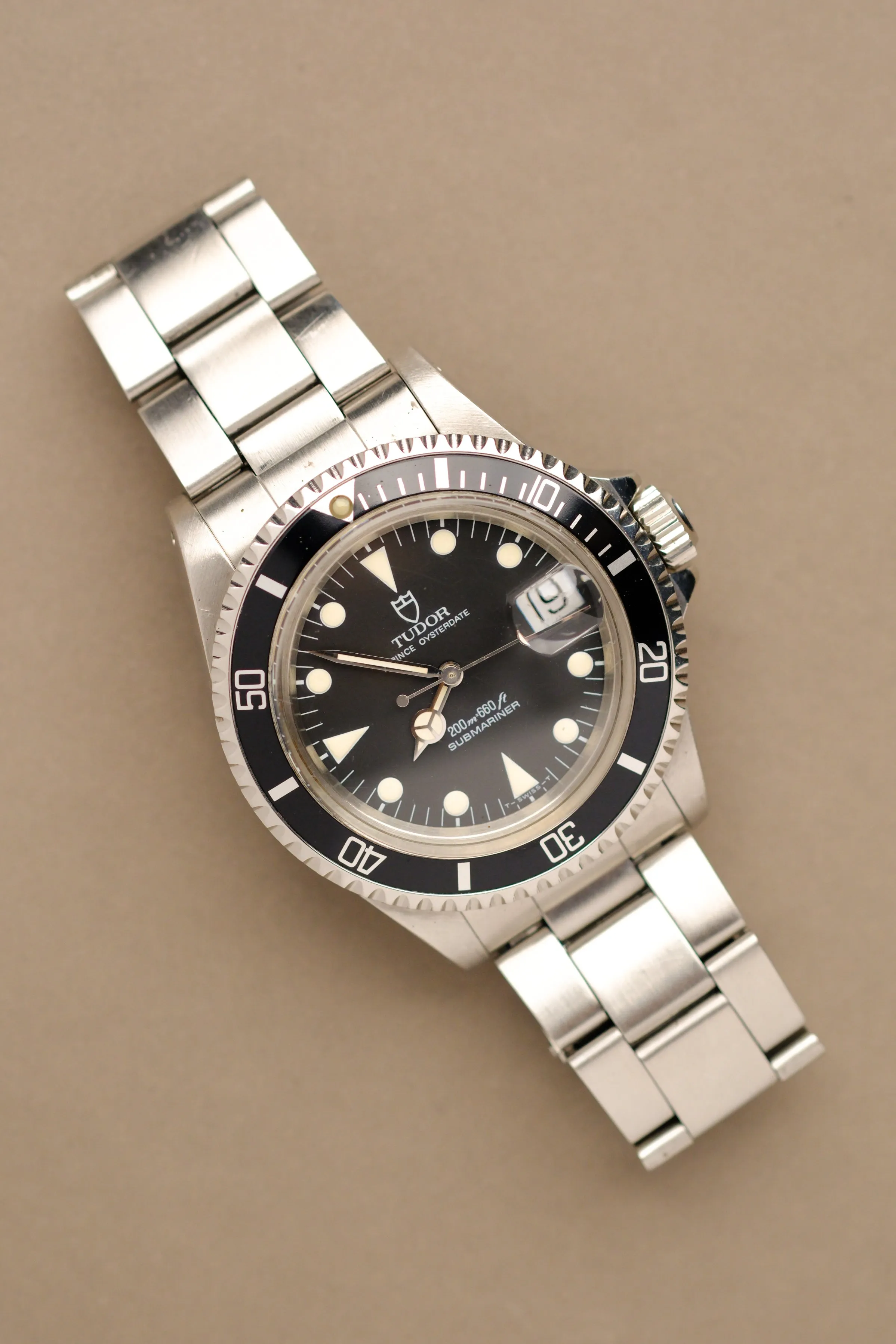 Tudor Submariner 79090 Light Cream Patina - 1992
