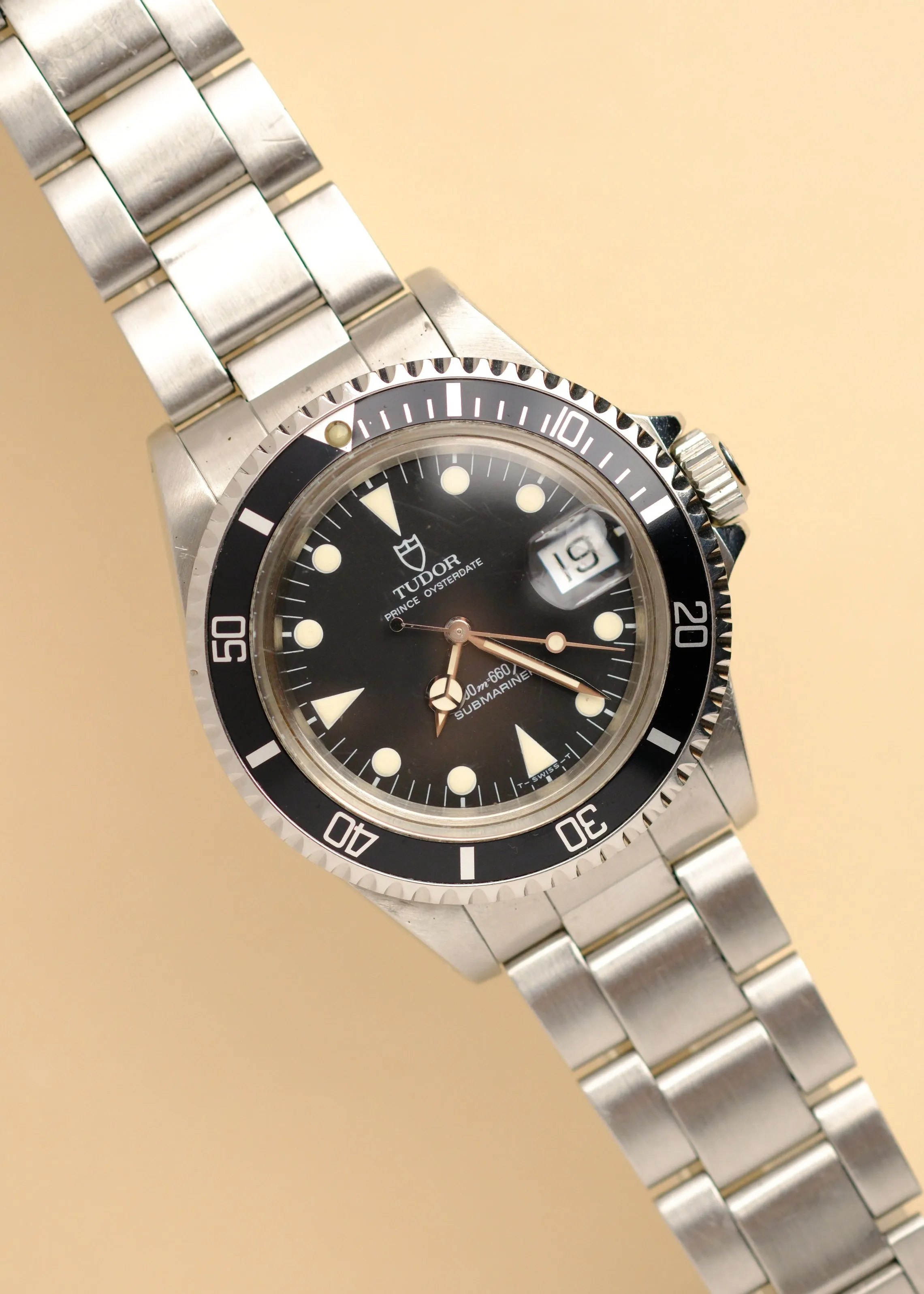 Tudor Submariner 79090 Light Cream Patina - 1992