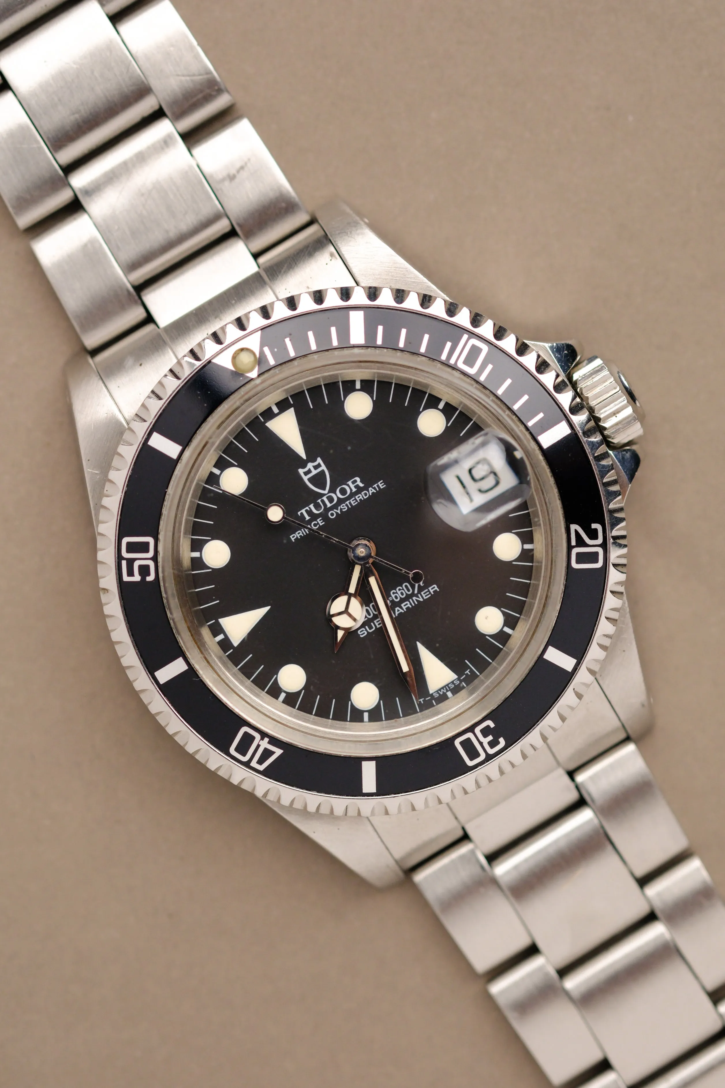 Tudor Submariner 79090 Light Cream Patina - 1992
