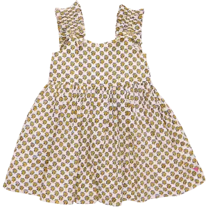 Via Dress | Yellow Lisbon Ditsy