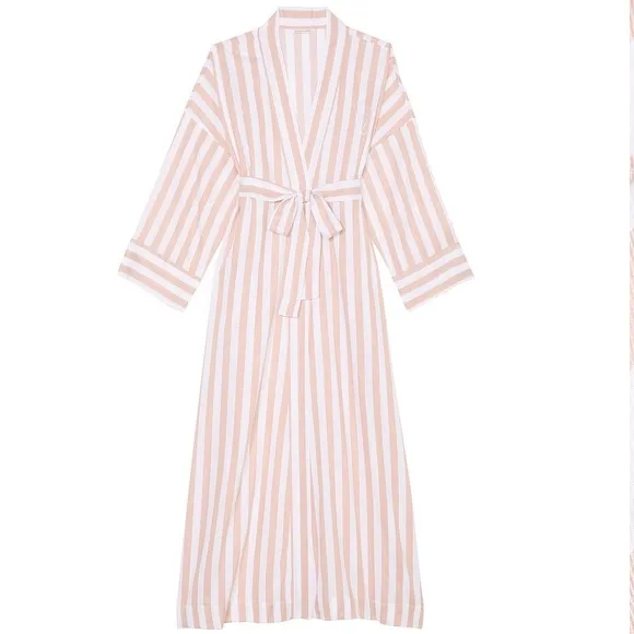 VS Modal-Cotton Blend Wrap Robe