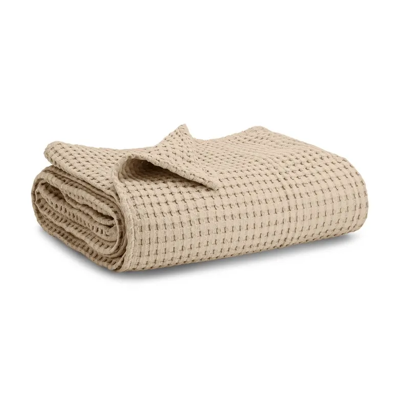 Waffle Blanket | Nude