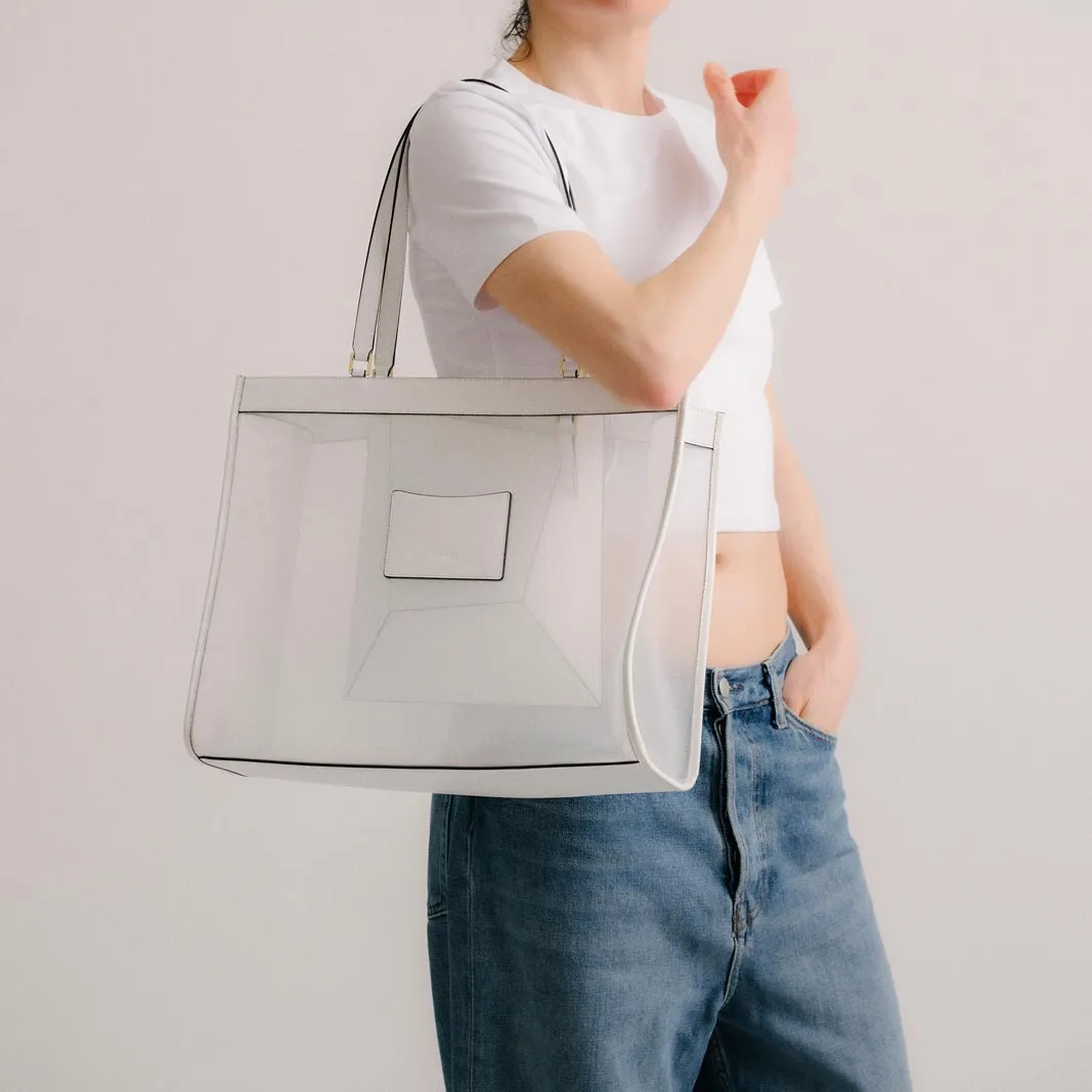 Wayfarer Tote - White