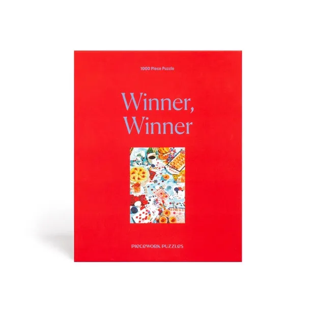 Winner Winner 1000 Piece Puzzle by Pieceworks Puzzles