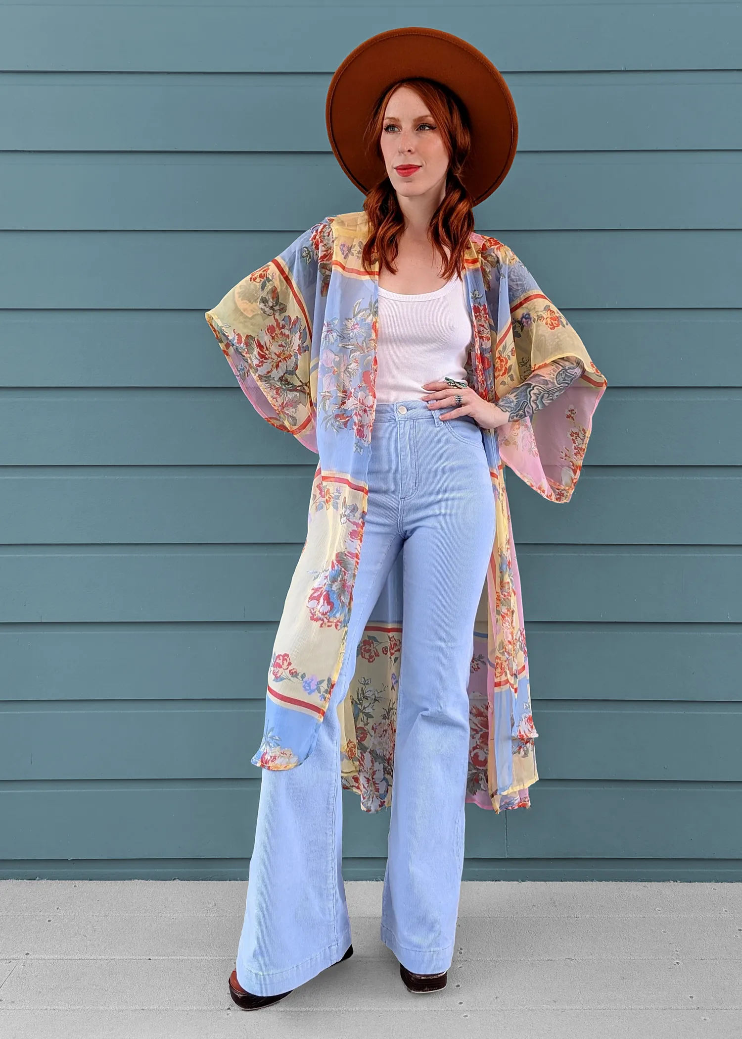 Wisteria Corduroy Eastcoast Flares