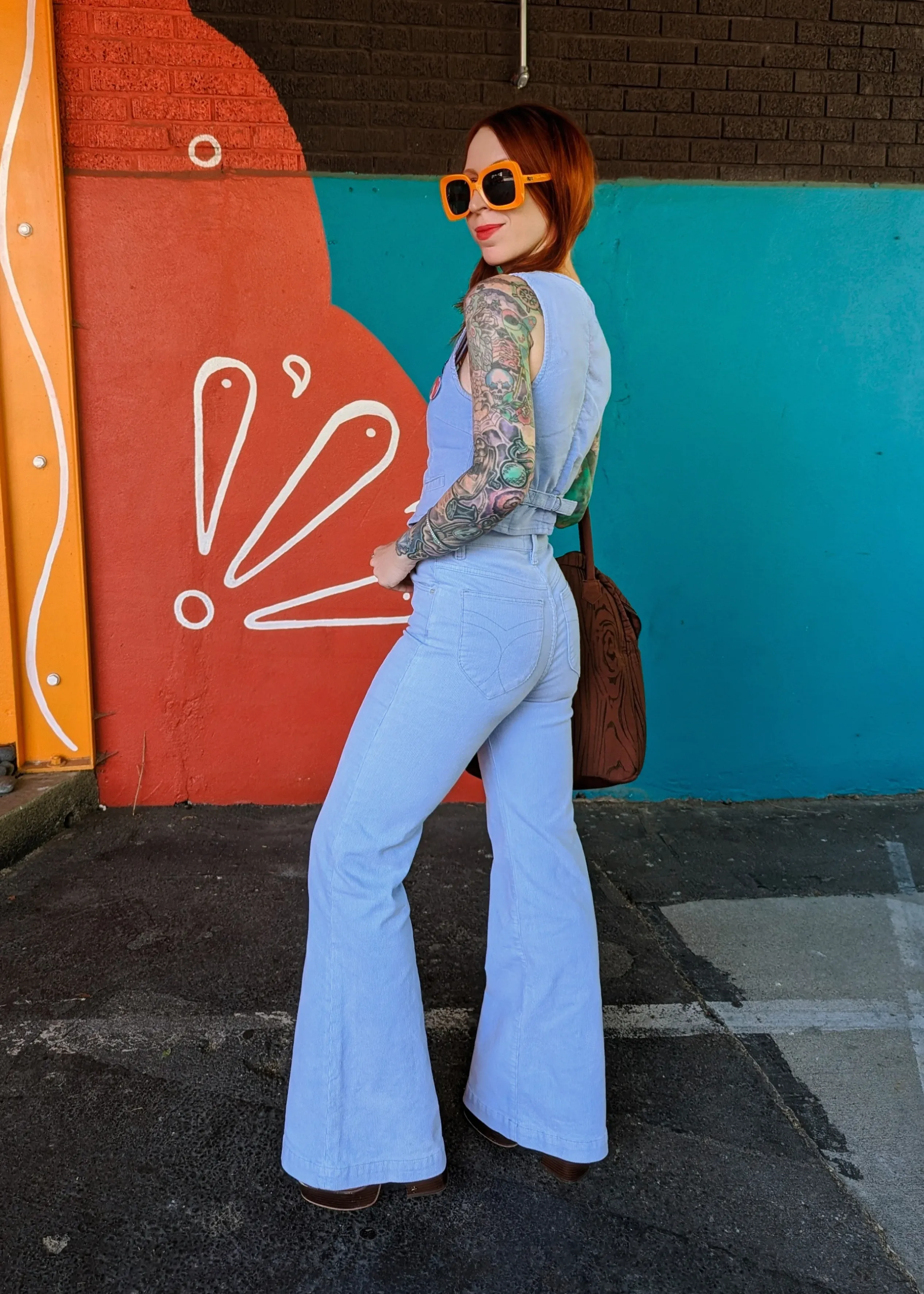 Wisteria Corduroy Eastcoast Flares