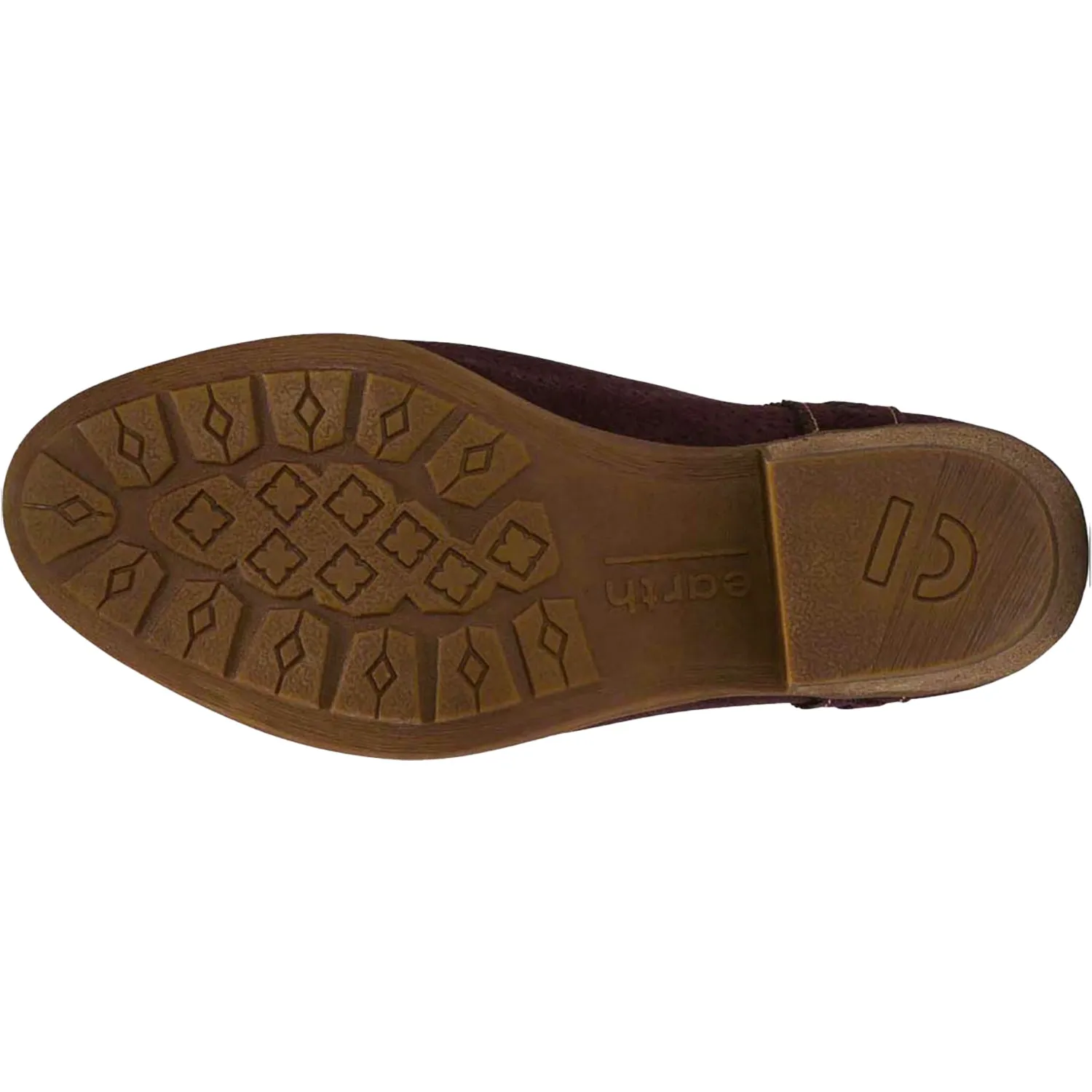 Women's Earth Peak Perry Burgundy Suede