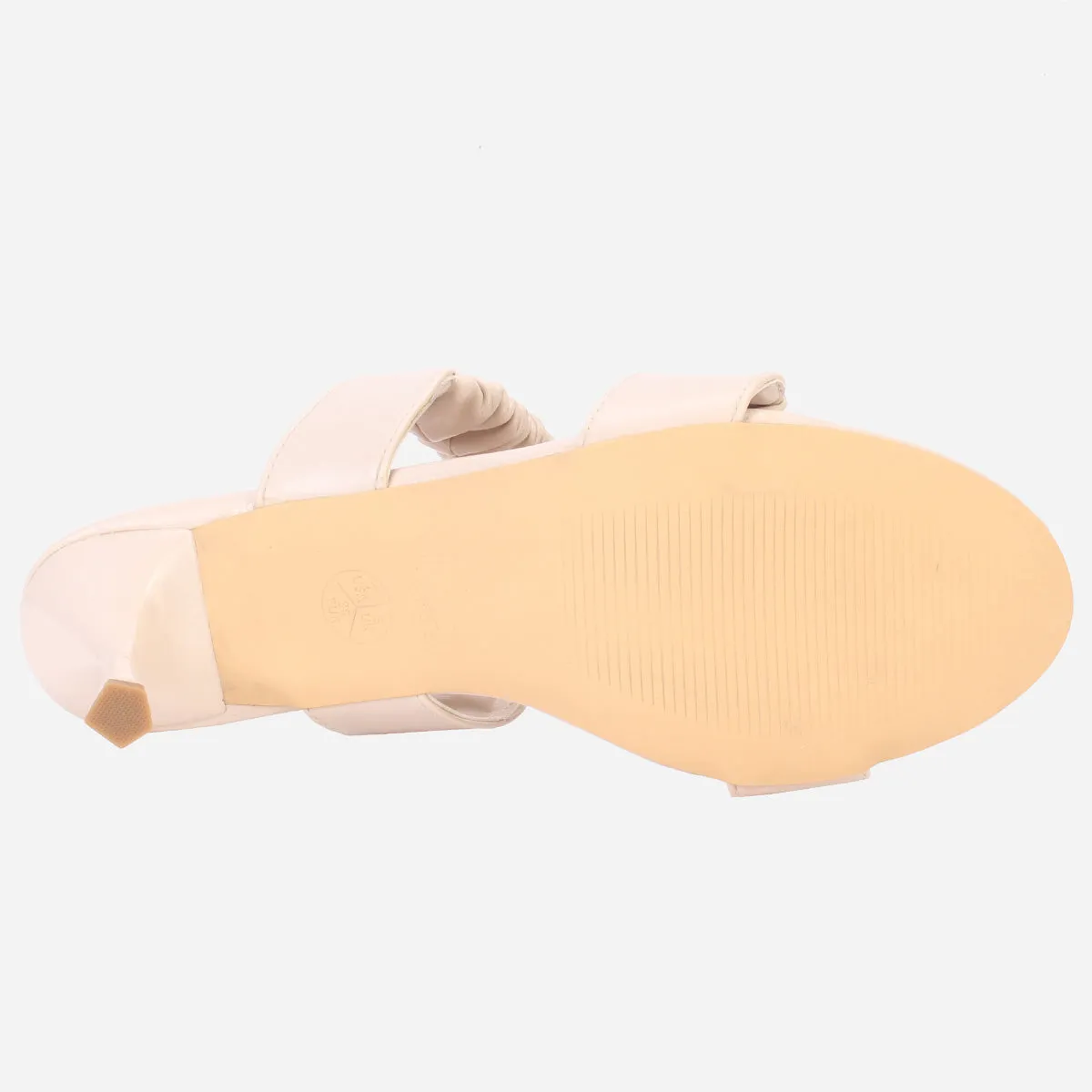 Womens "CLAUDIA" Stiletto Heeled Slip on Sandals