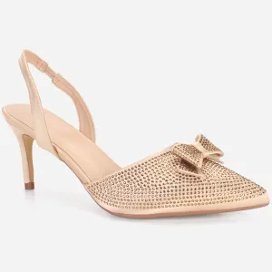 Women's "JUDY" Bow Accented Sandals