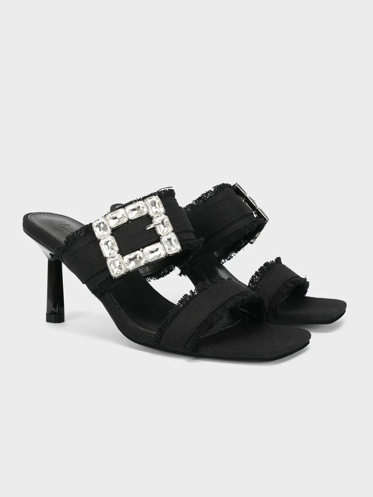 Women's "PARIZA" Decorated Slip On Sandals