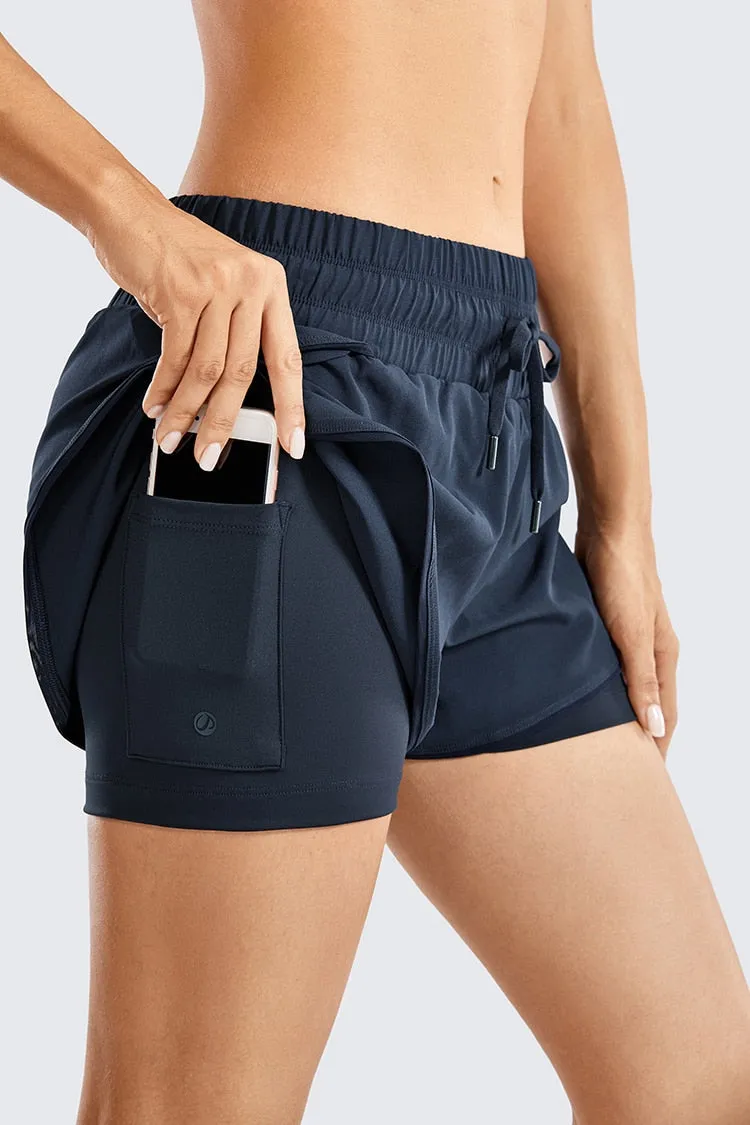 Workout Running Shorts Women Pants