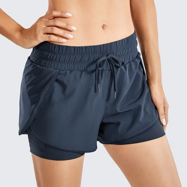 Workout Running Shorts Women Pants