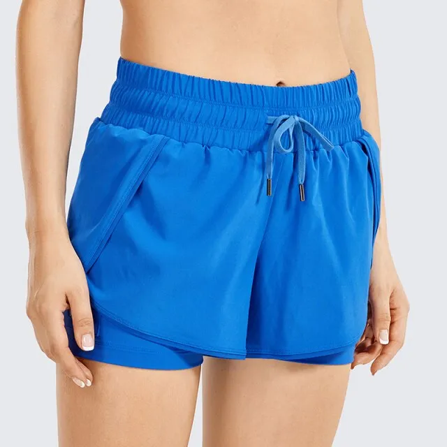 Workout Running Shorts Women Pants