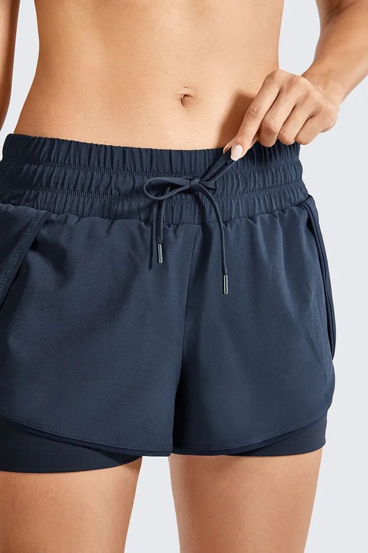 Workout Running Shorts Women Pants