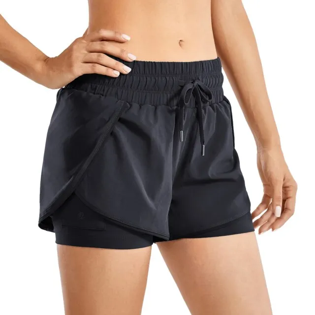 Workout Running Shorts Women Pants