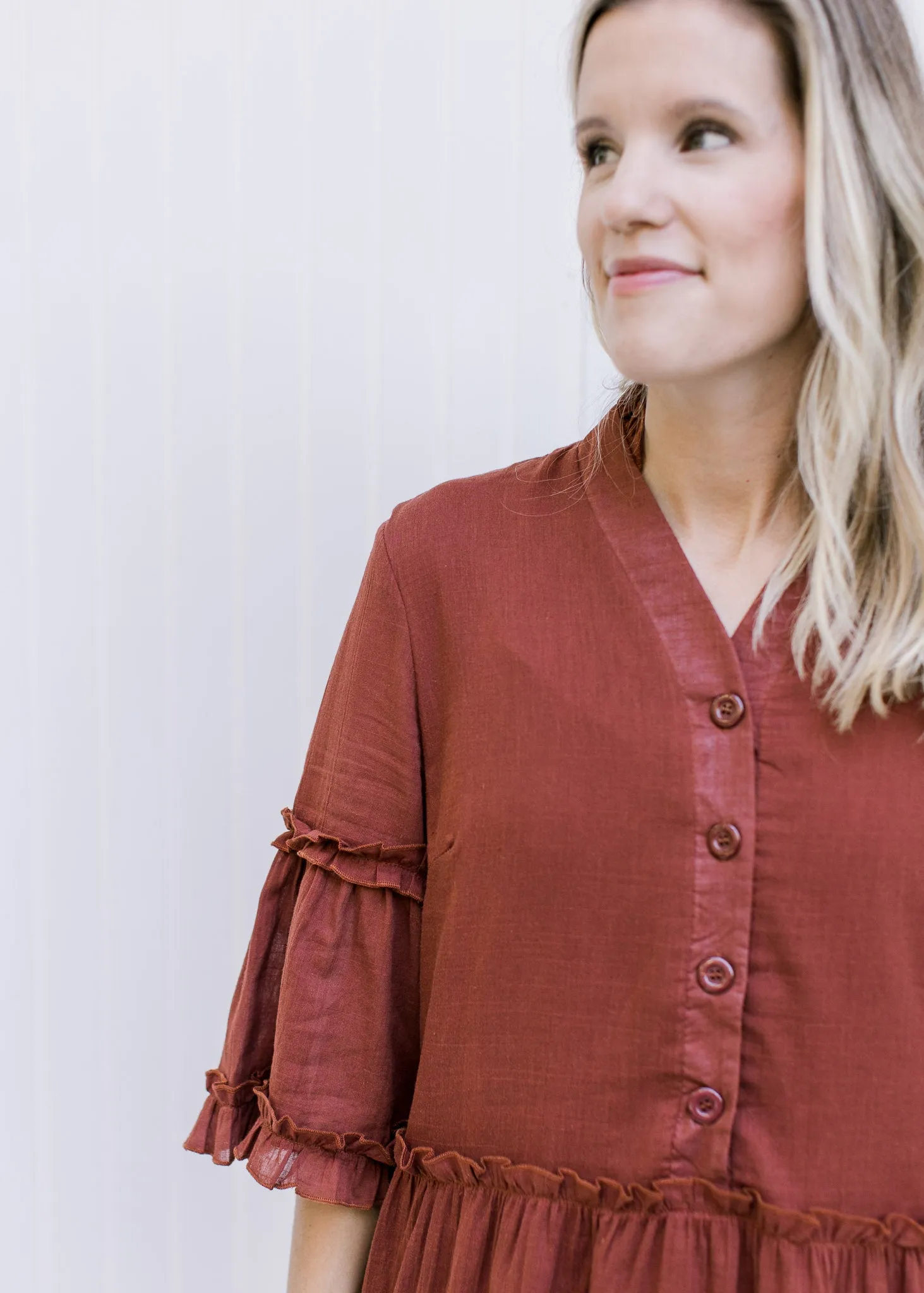 X Persimmon Dress
